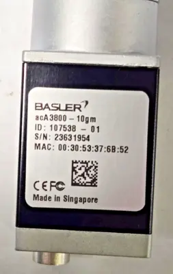 NEW Basler acA3800-10gm
