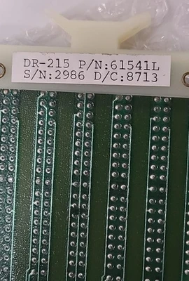 DATARAM DR-215 Memory Board Module CIRCUIT Gold Recovery EDAX