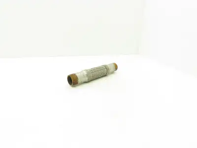 1 1/4" X 10" Flex Coupling Galvanized with Stainless 1.25 NPT