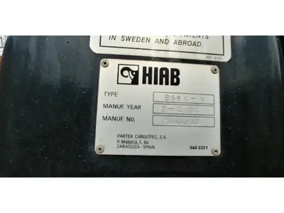 Used LIFTALL HIAB 255K Truck-Mounted Cranes North Carolina US | Levan Equipment #1546312
