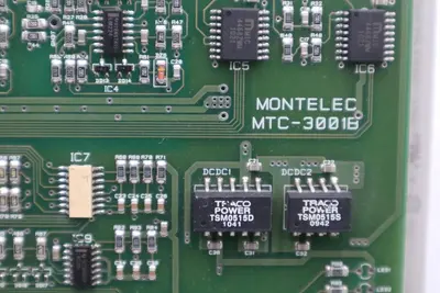 PASABAN MONTELEC MTC3001-DC DRIVE CONTROL PLC #3974-A