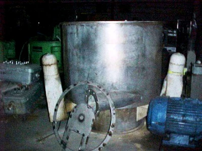 Western States 48 x 30 perforate basket centrifuge, Alloy 20.