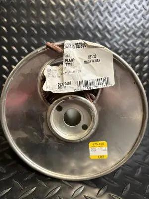 Copper Wire Spool - Brown Insulated Copper Conductor on Metal Reel