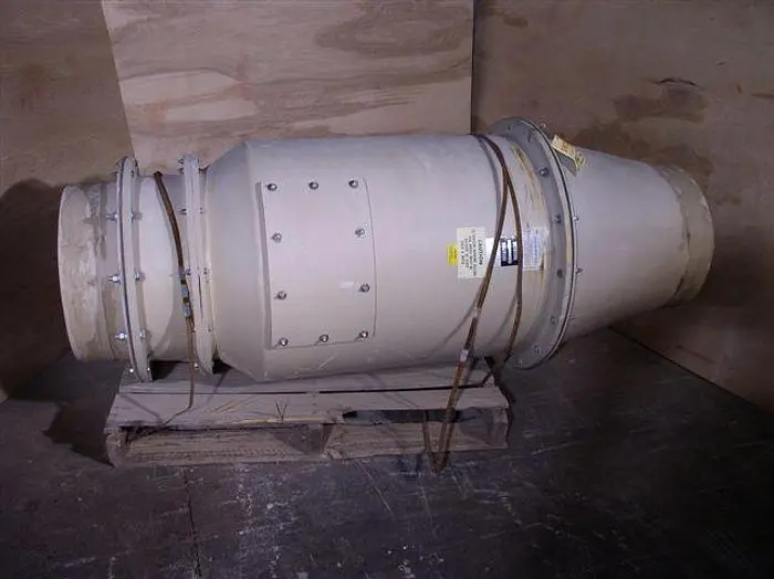 3 HP Harrington Model HPI-1825 Industrial Exhaust Blower; Turbine Type; High Velocity; All Fiberglass