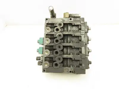 Numatics/Mac 081SS400M000061 Pneumatic Manifold 3 Solenoid Valve 24VDC