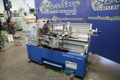 Used SUPERTEC 1640V Engine Lathes California US | Sterling Machinery Exchange #1465479