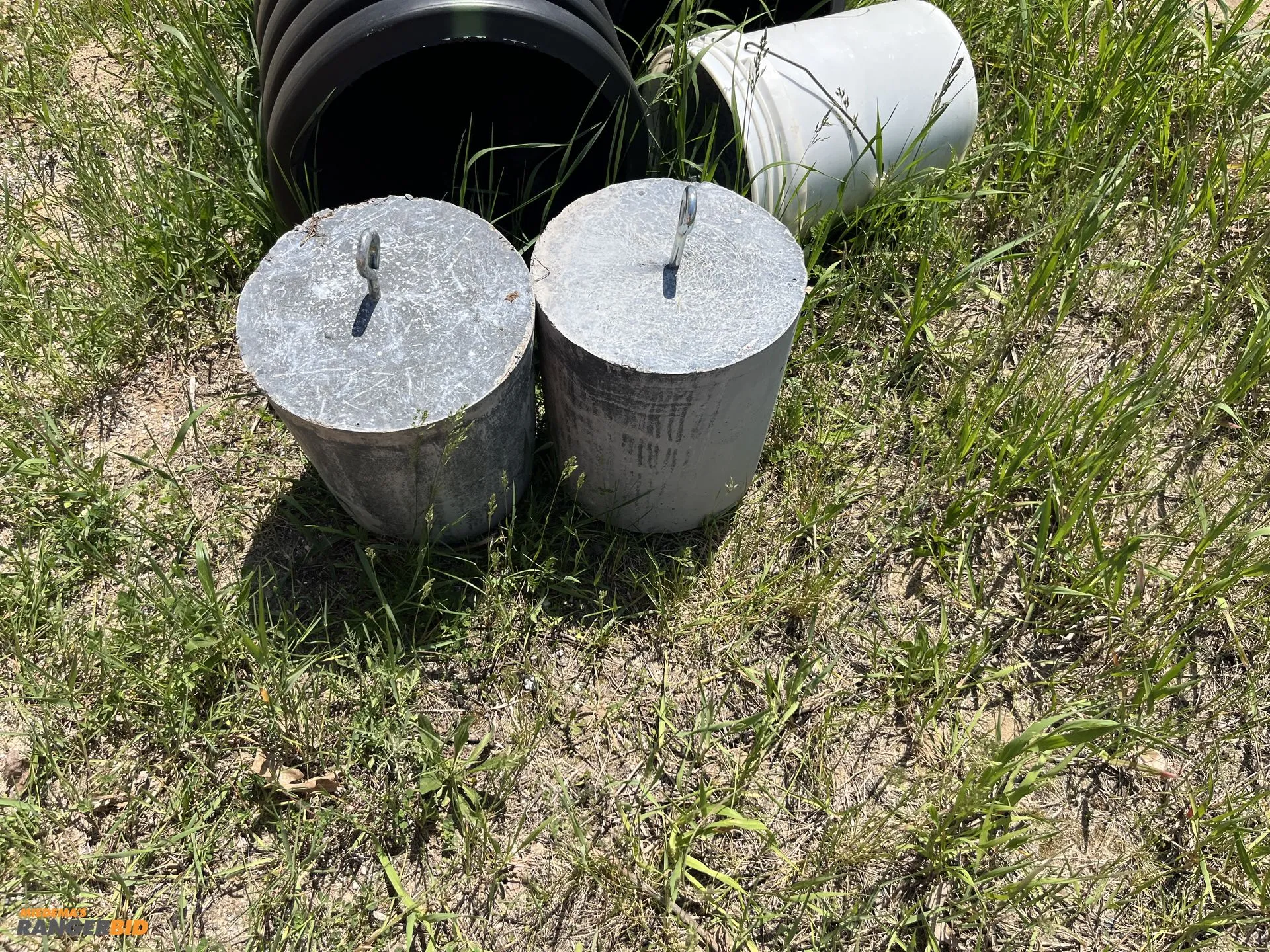 12 High strength concrete weights