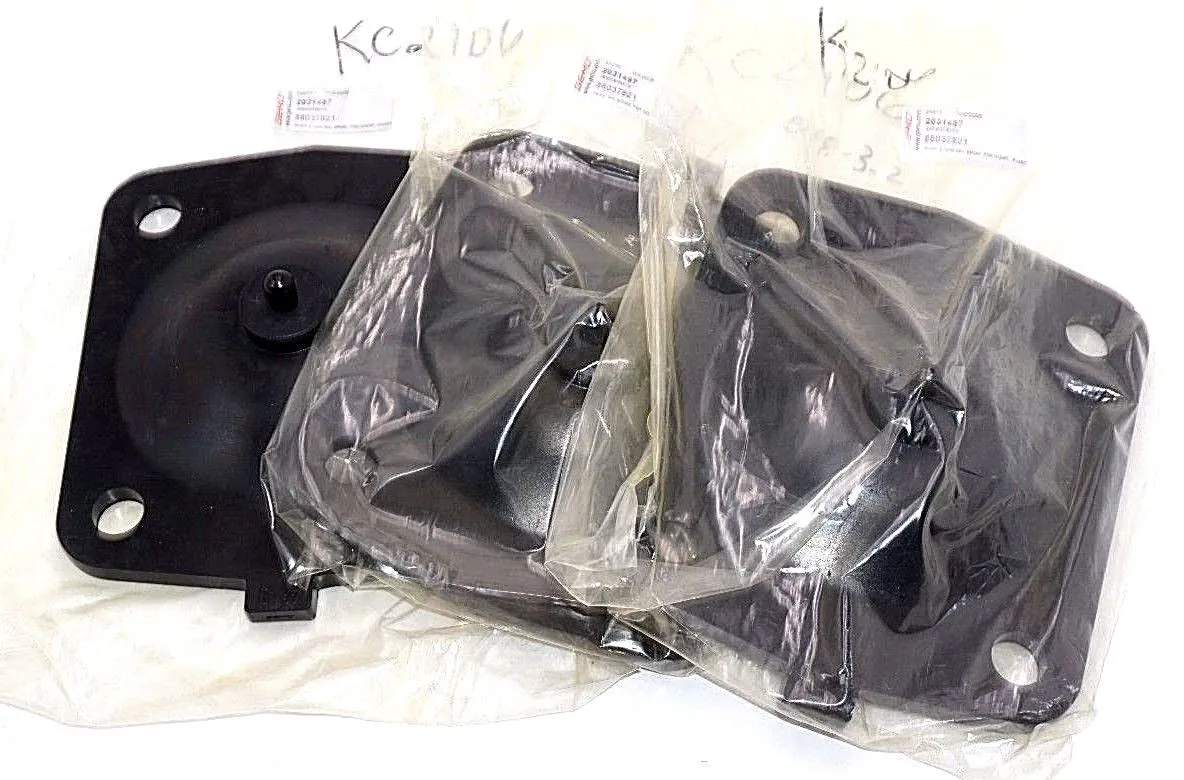 3 NEW GEMCO 2 1/2"-3" EPDM FDA COMP PLASTIC DIAPHRAGMS