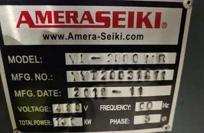 2018 AMERA SEIKI VT 2000 RM Boring Mills Vertical CNC | USED CNC (13)