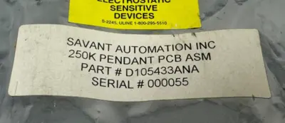 NEW SAVANT AUTOMATION D105433AB
