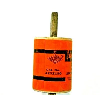 7 NEW AMPTRAP A25Z150 FUSES TYPE 4 150 A