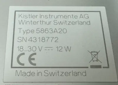 NEW KISTLER 41837