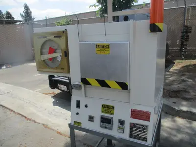 12" width x 18" H x 8" D Grieve #BMPC-12188, electric box furnace, 2300° F.