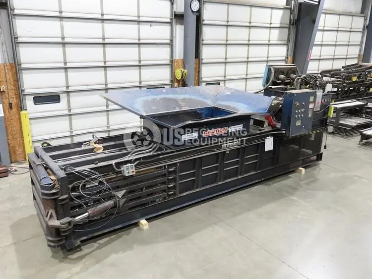 Used MAX PAK HCE4872 BIG MOUTH, CLOSED DOOR HORIZONTAL Balers Indiana US | US Recycling Equipment #1175002