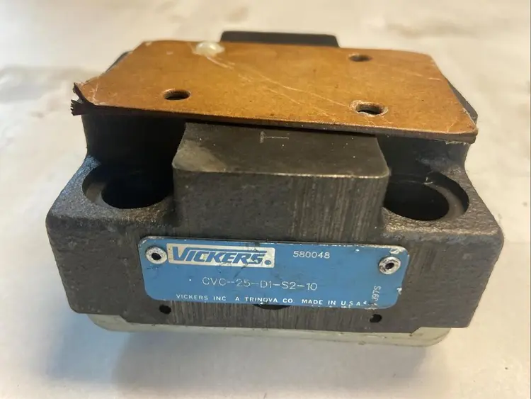Used VICKERS CVC-25-D1-S2-10 Pump & Valve Parts Ohio US | Surplus Asset Holdings #1233826