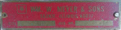 SPC9157  Valve 8 x 8 HD CS WM Meyer rotary airlock feeder