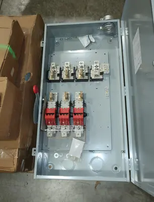 PALLET OF ASSORTED HEAVY DUTY SAFETY SWITCHES