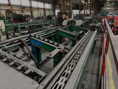 Used SAMUEL PLATT 20 TON SINGLE PULL DRAWBENCH & STRAIGHTENING LINE (14726) Draw Benches Connecticut US | Machinery International LLC #1558099