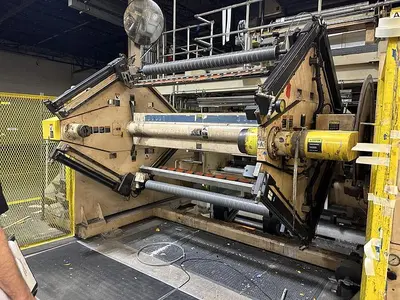 Used BLACK CLAWSON TURRET REWIND Recoilers Pennsylvania US | Global Equipment International, LLC #1362828