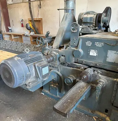 USED OLIVER 170, 36" DOUBLE-HEAD STRAIT-O-PLANER