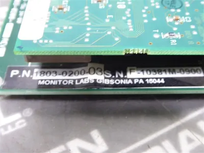 Monitor Labs 1803-0200-03 Control Board Used