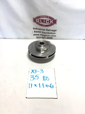 ITT Allis Chalmers 529872-40 Pump Impeller Stainless Steel