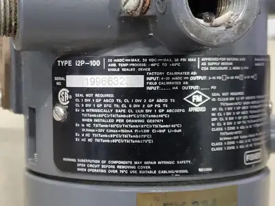 Electro-Pneumatic Transducer i2p-100 W/ Pressure Regulator FS-67CFR-362SC