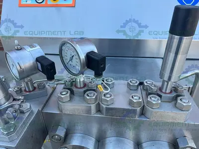 USED GEA NIRO SOAVI NS3037H DUAL STAGE DAIRY HOMOGENIZER 5678 LITERS / HOUR