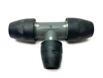 USED AIRNET REDUCTION TEE SOCKET FITTING D25-D20-D25 1" TO 3/4" PIPE