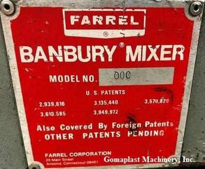 3 Lt. Farrel Banbury® “OOC” Mixer, Item # 1849