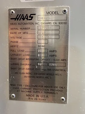 2010 HAAS OM-2A Vertical Machining Centers | GMT (18)