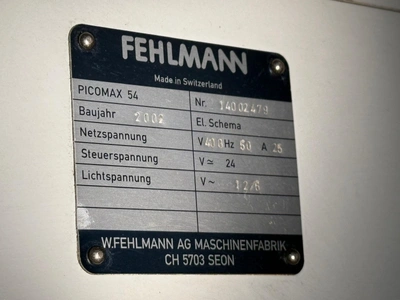 FEHLMANN 4-axis CNC Vertical Machining Centre, in top condition, POA - SELLER SEEKS OFFERS