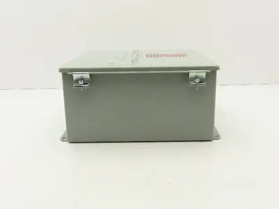 Hoffman A1212CH Electrical Enclosure Hinged 12"H x 12"W x 6" With Back Plate