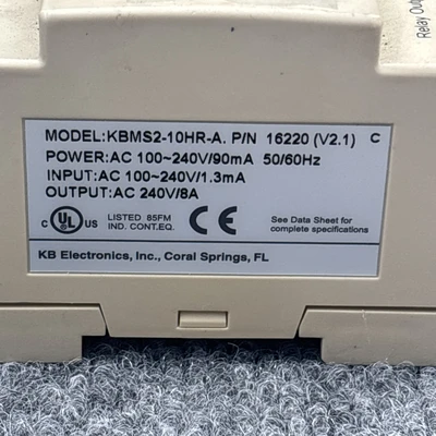Used KB Genesis KBMS2-10HR-A Programmable Logic Controllers California US | Davliegogo LLC #1706234