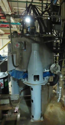 32" Ketema Mark III Basket Centrifuge, stainless steel perforated