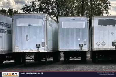 Used 1999 FRUEHAUF 53 FT Box Trailers Louisiana US | Proxy Equipment #1384936