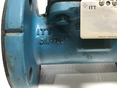 ITT Dia-Flo 2-2833-SS-902 Straight Way Diaphragm Valve