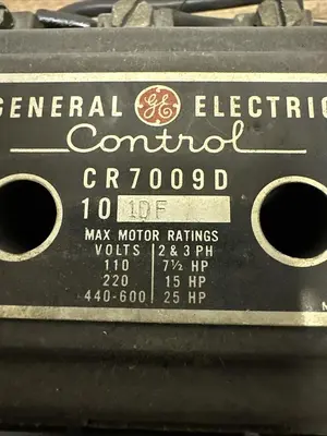 Used GE CR7009D 1010F Starters | Surplus Asset Holdings #1205066