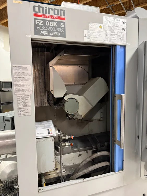 Used 2008 CHIRON FZ08KS MAGNUM Vertical Machining Centers (5-Axis or More) Nevada US | Machinery Resources International #507967