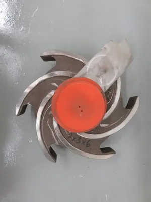 Goulds 3196  Impeller, 6 vane open, size 6", New