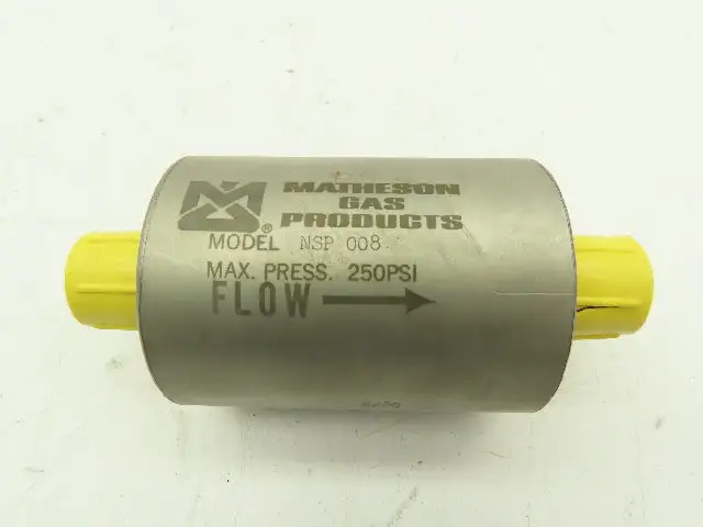 Matheson Gas Products NSP 008 Gas Filter