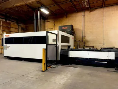 Used 2014 MAZAK OPTIPLEX 3015 FIBER II Laser Cutters Illinois US | Machine Factory Outlet #1262746