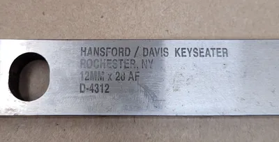 HANSFORD DAVIS D-4312 Tooling & Accessories, Keyseaters | Machinery Central (7)