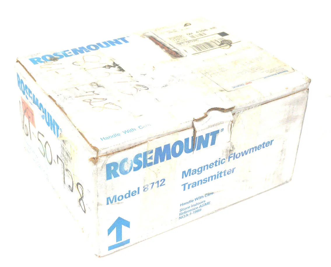 NEW ROSEMOUNT 8712CT12M4N0 MAGNETIC FLOWMETER TRANSMITTER 8712