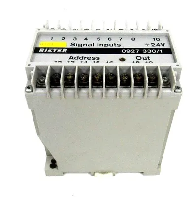 NEW RIETER 0927-330/1 SIGNAL INPUT 09273301