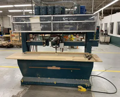 CEMCO MVB-84, 84", 6-SPINDLE VERTICAL BORING