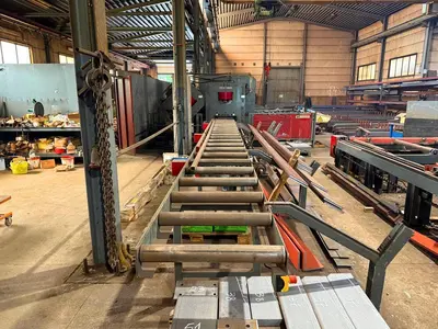 USED VOORTMAN V550A FLAT AND ANGLE PROCESSING MACHINE