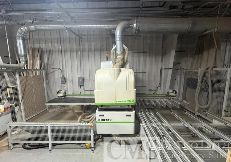 Used 2005 BIESSE SKIPPER 100 CNC CNC Routers North Carolina US | CAROLINA MACHINERY SALES #421578