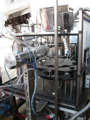 1.5L S/S Microbloc Filler/56 mm Dia Capper /120 mm Vertical Labeller