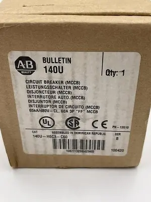 New | in-Stock ALLEN-BRADLEY ALLEN-BRADLEY 140U-H6C3-C60 SER B Fuses | ND Industrial Surplus #1215340